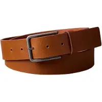 Calvin Klein Ceinture 'Smooth Buckle' marron