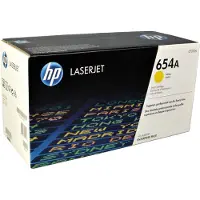 HP 654A (CF332A) - Jaune - Toner