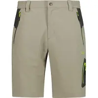 CMP Short Bermuda 4 Way Stretch pour homme avec fonction Dry, vert, 52