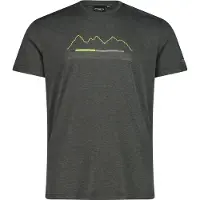 CMP 39t7527 Short Sleeve T-shirt Gris 3XL Homme