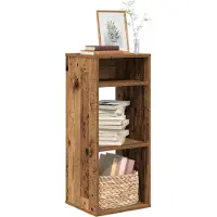 vidaXL Bibliothèque sonoma gris 66x31x112 cm bois d'ingénierie