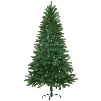 vidaXL Arbre de Noël artificiel aiguilles réalistes 180 cm vert