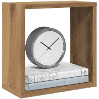 vidaXL Étagères cube murales 2 pcs chêne artisanal 60x15x23 cm