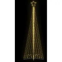 vidaXL Sapin de Noël à LED 789 LED colorées 476 cm
