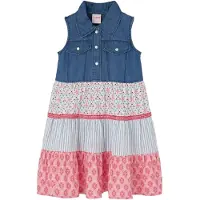 Boboli 303130 Sleeveless Dress Bleu 3 Years Fille