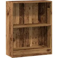 vidaXL Bibliothèque vieux bois 60x24x143 cm bois d'ingénierie