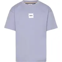 BOSS J52897 Short Sleeve T-shirt Bleu 14 Years Garçon