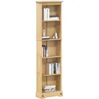 vidaXL Bibliothèque Corona 46x20x170 cm bois de pin massif
