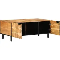 vidaXL Table basse 100X54X40 Cm Bois d'Acacia massif Lumarko