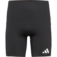 Adidas Pantalon de sport 'Adizero' vert clair / noir / blanc