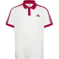 Adidas T-Shirt fonctionnel 'Classics' rouge / blanc