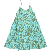 Roxy Sunlit Dreams Sleeveless Dress Vert 10 Years Fille