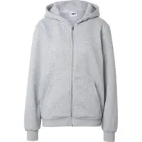 Urban Classics Fluffy Full Zip Sweatshirt Gris 3XL Femme