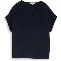 Tom Tailor Chemisier bleu foncé