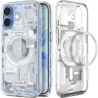 Spigen Ultra Hybrid Mag Magsafe Zero One Iphone 17 Phone Case Blanc