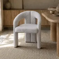 Zesso Chaise de salle à manger Milton & Oldbrook Namur Beige