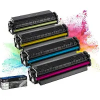 Black Point Lot de 4 cartouches de toner , compatibles avec les modèles HP 415A (W2030A, W2031A, W2032A, W2033A), pour les imprimantes Color LaserJet Pro M454 et M479