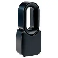 Lifetime Ventilateur de table - Ventilateur USB-C rechargeable - Ventilateur sur trépied avec veilleuse et télécommande - Ventilateur avec télécommande et 3 vitesses - Noir
