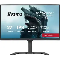 Iiyama Écran PC Gamer 27 pouces, 144Hz, Fast IPS, 0.8ms, 4K UHD, G-SYNC Compatible, GB2771UHSU-B1