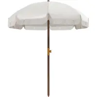 OEM Parasol de plage résistant au vent avec mécanisme rotatif - Parasol de plage anti-UV - De l'ombre sur la plage - Vacances à la mer