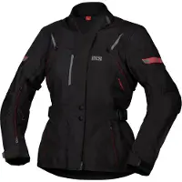 IXS blouson Tour pour femmes Liz-ST noir-rouge D2XL