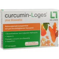 Curcumin-Loges plus Boswellia gélules, 60 pcs., 60 pcs. gélules