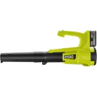 Ryobi Souffleur 18V Turbo Jet, 145 km/h, 7,1 m³/min, Batterie 4,0 Ah, Chargeur 1,5 A