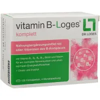 Dr. Loges + Co. GmbH vitamine B-Loges comprimés complets, 120 pc, 120 pc comprimés
