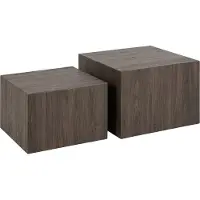 Ebuy24 Dice table basse marron.
