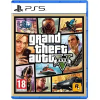 Grand Theft Auto V PS5, Jeu d'Action, Version Boîte, PEGI 18+, Blu-Ray