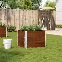 Prolenta Maison Exclusive - Jardinière marron 80 x 60 cm en pin massif