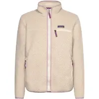 Patagonia - Polaire zippée en Polartec - W's Retro Pile Jkt Dark Natural pour Femme - Taille L - Beige