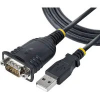 StarTech.com 1p3fp Db9 Cable 1 M Argenté