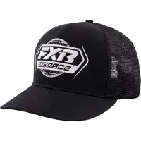 FXR Casquette Race Div Youth, noir/blanc, taille unique