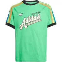 Adidas Originals T-Shirt vert clair / orange / noir / blanc