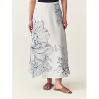 TATUUM Jupe 'Tosita' bleu foncé / blanc