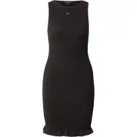 Tommy Hilfiger Robe 'Smock Tank Bodycon Mini' noir