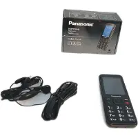 Panasonic KX-TF200 téléphone mobile 6,1 cm (2.4") 98,7 g Noir Téléphone de fonction