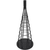 Mendler Arbre décoratif HWC-O91, sapin de Noël, arbre décoratif, décoration de Noël, sapin de Noël à décorer, métal 60 cm noir