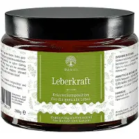 Alveda GmbH Force du foie - Mélange d'herbes pour le foie du chien et du chat - Pot 200g
