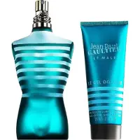 Jean Paul Gaultier Coffret Le Male pour Homme Eau de Toilette 125 ml + Gel Douche Parfumé 75 ml