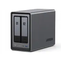 UGREEN NASync DXP2800 2 baies NAS de bureau Intel N100 Quad-Core-CPU 8GB DDR5 RAM