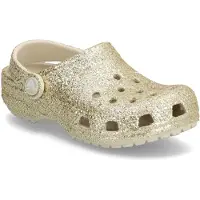 Crocs Classic Chunky Glitter Toddler Clogs Doré EU 23-24 Enfants