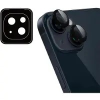 IMoshion Protection caméra en verre lot de 2 pour Apple iPhone 15 / 15 Plus - Noir