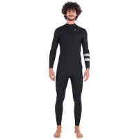 Hurley Advant 3/2 Mm Long Sleeve Chest Zip Neoprene Suit Noir LT Homme
