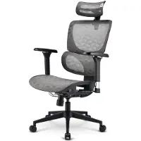 Office OfficePal C40M, Chaise gaming, Gris, Noir