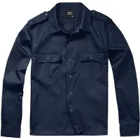 Brandit Us Long Sleeve Shirt Bleu 7XL Homme