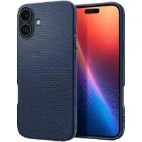 Spigen Coque Liquid Air pour Apple iPhone 16 - Navy Blue