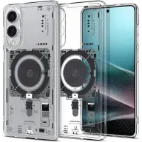 Spigen Coque Ultra Hybrid Zero One MagFit pour Samsung Galaxy S25 Edge - Clear
