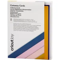 Cricut Cut-Away Cards Rain A2 (10,8 cm x 14 cm) Lot de 8